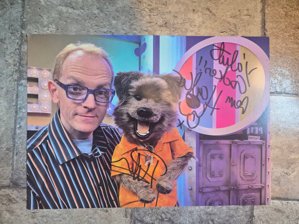 Phil Fletcher Hacker T Dog Autograph